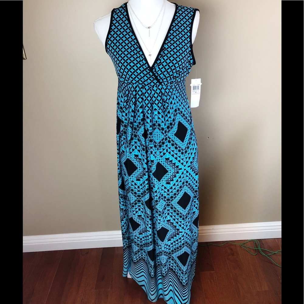 London Times maxi dress